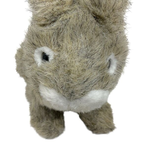 Vintage 1994 Mary Meyer Rabbit Jumpin Jack Grey White Plush Stuffed Animal Bunny - Picture 5 of 8